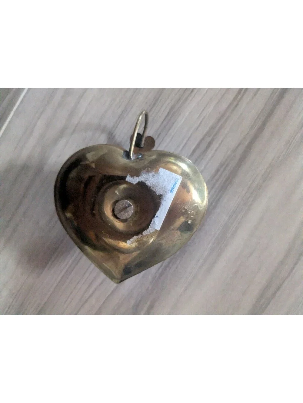 Vintage brass candle holder